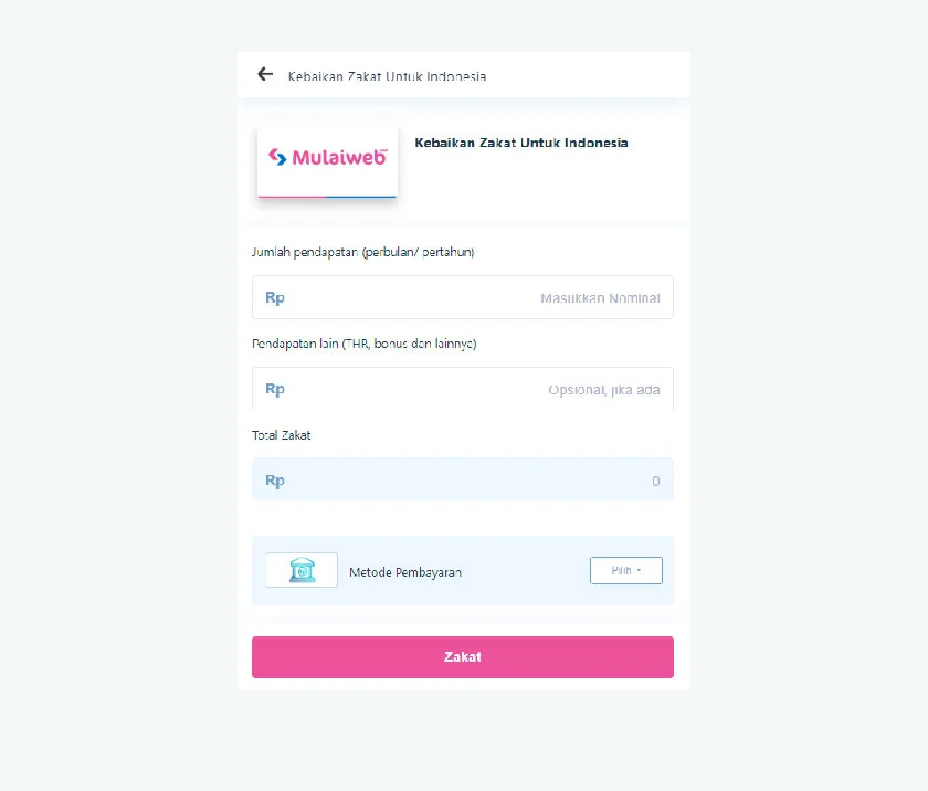 Kalkulator Zakat